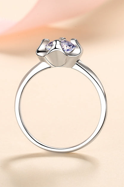 Life Is So Good Moissanite Ring