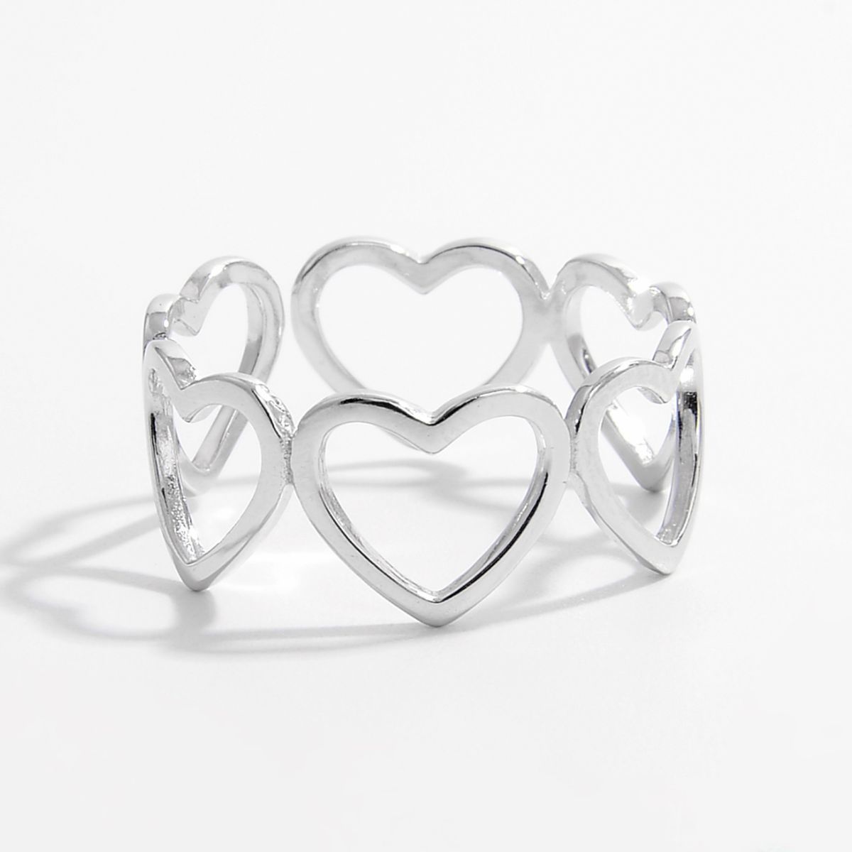 925 Sterling Silver Heart Ring - AppealingDiamond.com