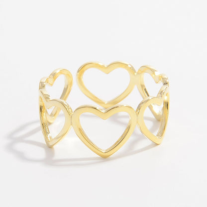 925 Sterling Silver Heart Ring - AppealingDiamond.com