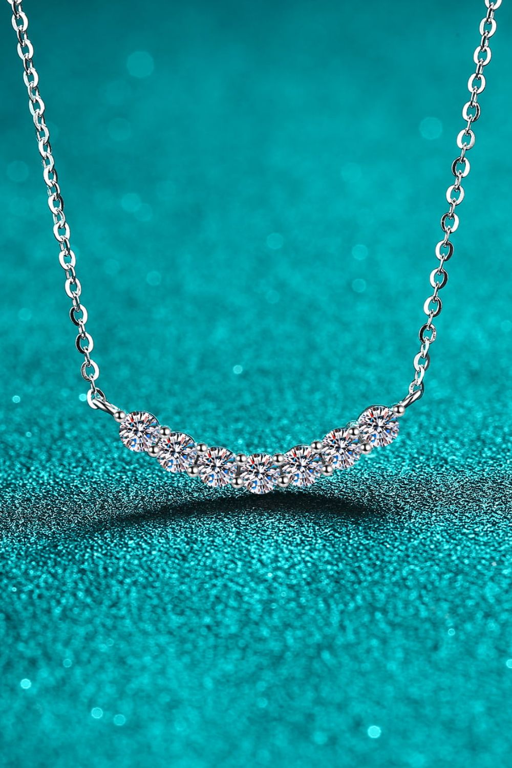 1.4 Carat Moissanite 925 Sterling Silver Necklace - AppealingDiamond.com