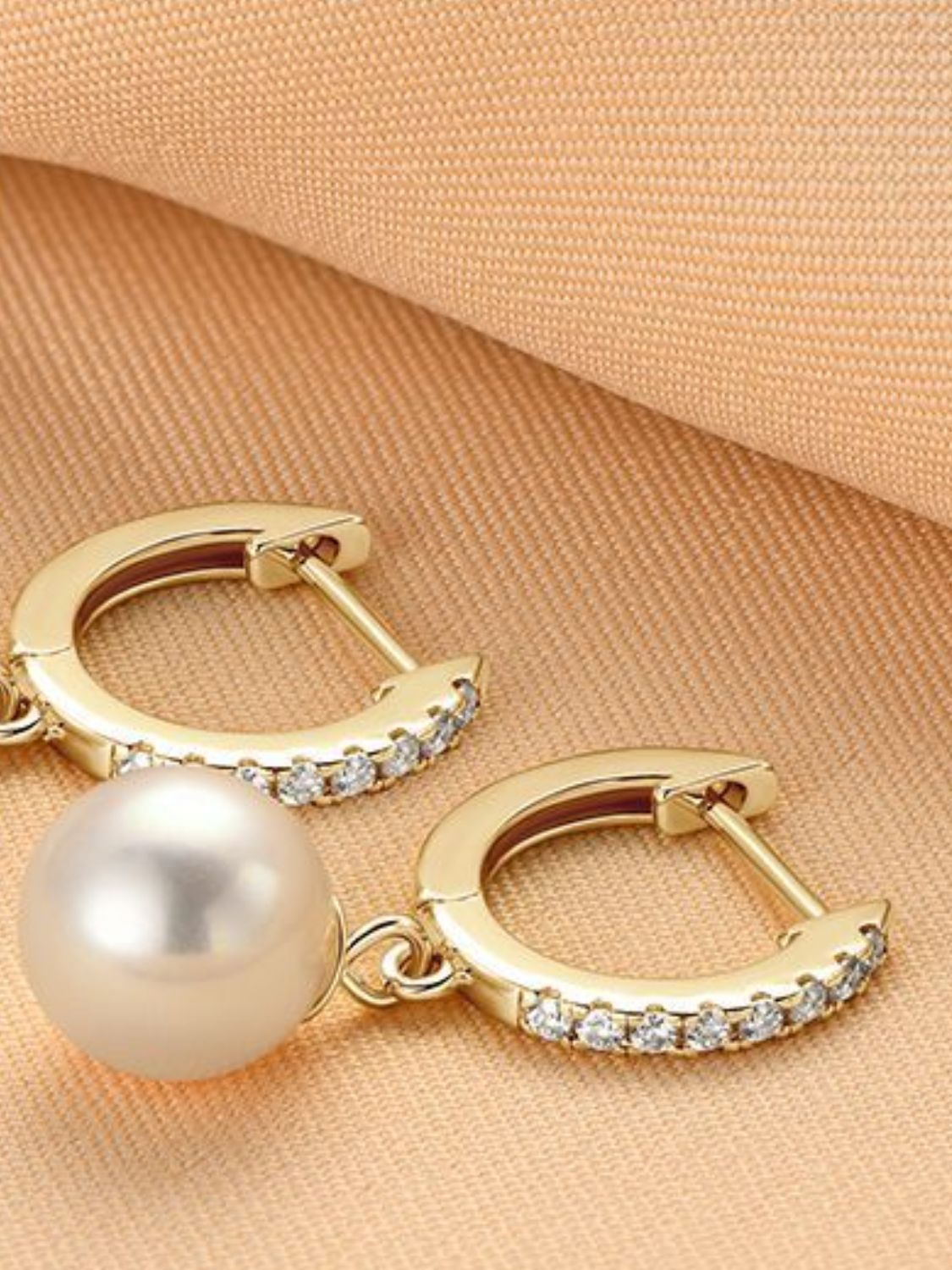 925 Sterling Silver Freshwater Pearl Earrings - AppealingDiamond.com